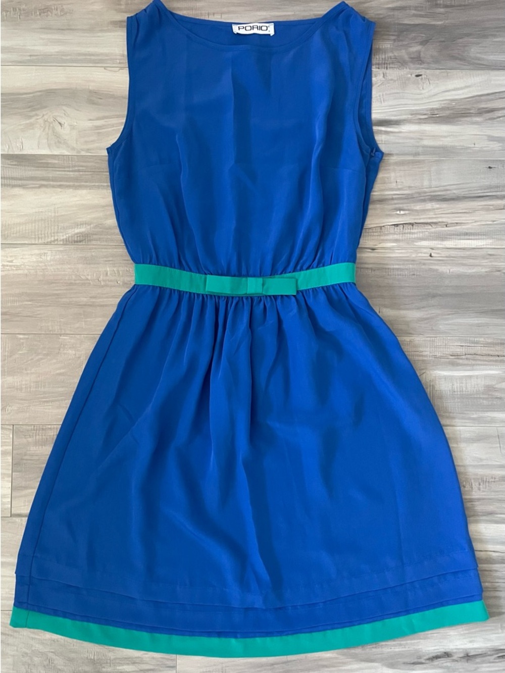 Royal Blue Sleeveless Dress Size XS